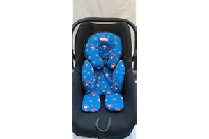 MOON-BEBE Reductor Antialérgico Universal MaxiCosi, Silla de Coche y de Paseo (azul)