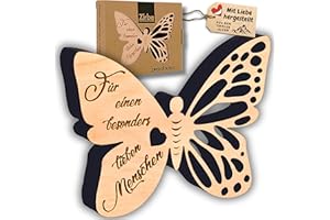 sagl.tirol® Schmetterling Geschenk aus Holz, besonderer Mensch Geschenk, toller Mensch Geschenk, Schmetterlinge Deko, Holz Geschenke, Butterflies, Geschenk für einen lieben Menschen