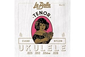 LA BELLA Labella SET 15 conjunto de cuerdas de nylon para Ukelele Soprano Tenor