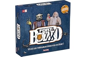 Lansay | FORT BOYARD - Édition Aventure | Jeu de Société Immersif avec Épreuves Physiques et Défis | Pour Toute la Famille | Dès 8 Ans | De 2 à 6 Joueurs | Vivez les Véritables Épreuves du Fort !