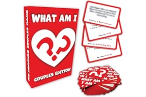 TAYLISE WHAT AM I - Couples Game for Him, Her, Valentines Day Gift, Anniversary, Boyfriend, Girlfriend, Husband, Wife Love Present