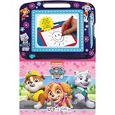 Paw Patrol La Patrulla Canina Ni&ntilde;as Lee y Dibuja - Recursos de aprendizaje para ni&ntilde;os, una pizarra magn&eacute;tica, un l&aacute;piz f&aacute;cil
