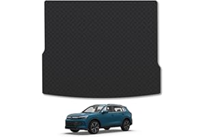 CAR MAT CO Rubber Boot Liner Compatible with VW Tiguan (2024+) [UPPER-FLOOR BOOT POSITION] Tailored Fit Heavy-Duty Premium 3mm Rubber Protector Boot Mat Anti-Slip Durable Waterproof Custom Fit Dog Friendly