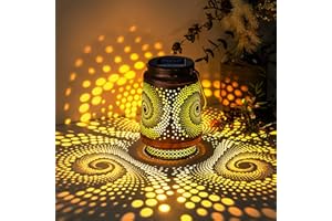 SKELO Lámparas Solares Al Aire Libre Lámparas Solares Al Aire Libre Jardines Lámparas Solares Al Aire Libre para El Hogar Cuelgan Lámparas Metálicas Retro Jardines Decoración Al Aire Libre Spirale-1PCS