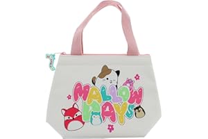 BLUEPRINT COLLECTIONS Squishmallows Lunchtasche, isolierte Lunchtasche, Picknicktasche, Lunch-Tasche, Squishmallows Geschenke, Squishmallows Schreibwaren, Lunchbox für Kinder, Kühltasche, Tragetasche