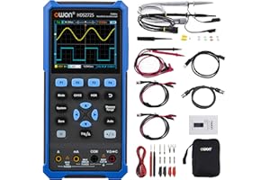 HDS272S 3 in 1 OWON Oszilloskop 70MHz mit 2+1 CH mit 3,5 Zoll LCD mit einstellbarer Helligkeit (Oszilloskop + Multimeter+ Generator)