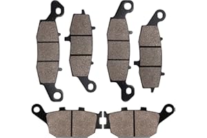 Cnornus Plaquettes de Frein Avant et Arrière pour Suzuki DL 650 Vstrom 2004-2016 DL 650 V-Strom Xpedition Traveller 2009-2011 DL 650 Vstrom XT Adventure ABS