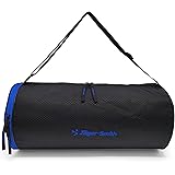 Jager-Smith GB 501 Multipurpose Gym Bag with Shoe Compartment (Black, Blue)