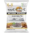Vasani-G Natural millet Porridge (Ragi Daliya) Nachani Seeds Dalia (kezhvaragu/ots) Healty Grains Fibre Rich/immunity builder Ragi Dalia- 500g