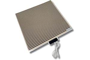 ALPER StopVapor Lamina antivaho espejo baño adhesivo 40x40cm Placa Resistencia antivaho Calefactor espejo 30W 230V