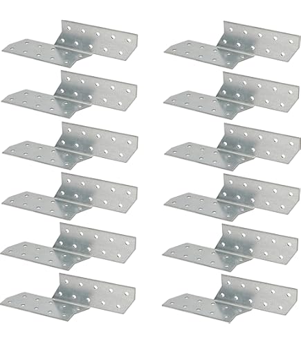 4x Balkenverbinder Für 4x4 Hölzer - Robuste Halterungen Für Dachbinder & Terrassen