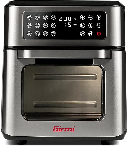 H.KOENIG Friggitrice ad aria FRY820, capacità 5,5L, 7 programmi di