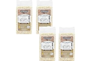 Oltresole, Riz Carnaroli Italien Artisanal, Riz à haute teneur en amidon avec un excellent temps de cuisson, idéal pour les risottos, les timballi et la paella, paquet sous vide de 4 x 500 g