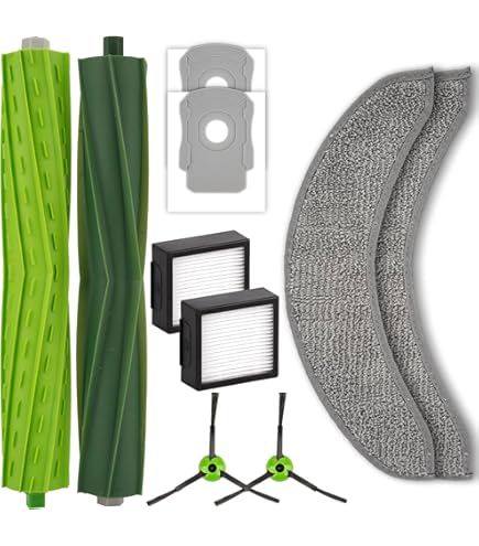 17 Pi&egrave;Ces S&eacute;Ries Brosse Roulante Filtre Hepa Brosse Lat&eacute;Rale Pour