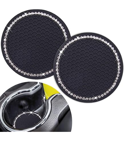 Clip Porta Occhiali Da Sole Per Auto Con Strass: Organizer Da Visiera Con Cristalli, Accessorio Auto Colorato E Brillante Per Uomo E Donna