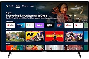 MEDION P14093 (MD 30043) 100,3 cm (40 Pouces) Full HD Télévision (Android TV, Smart TV, HDR, Netflix, Prime Video, PVR, Bluetooth, Google Chromecast & Assistant)