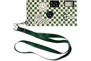 FISURA. Fisura – Caméra jetable Originale Say Cheese. Appareil Photo à Usage Unique avec Flash. 17 Prises de Vue en Noir et Blanc. Crochets Inclus. Idéal pour Les Mariages et Les fêtes.