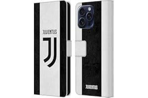 Head Case Designs Licenza Ufficiale Juventus Football Club in Casa 2017/18 Race Kit Custodia Cover in Pelle a Portafoglio Compatibile con Apple iPhone 16 PRO Max
