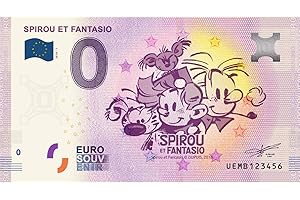 EUROFIESTAS Billete de Banco 0 Euro Souvenir Spirou y Fantasio con Spip, Marsupilami (2018)