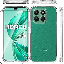 Custodia IVoler Anti-ingiallimento Per Honor X8c / X8b | Trasparente, Ultra Sottile Con Paraurti TPU E Retro PC, Antiurto Grado Militare, Ricarica Wireless - 3