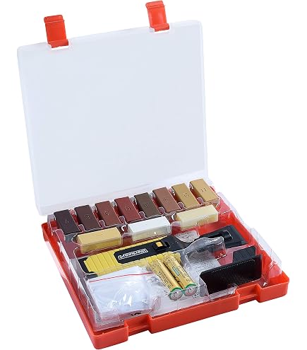 AGT Cera Di Ricambio Per Set Riparazione WRS-11.pvl - 11 Colori Per Mobili In Plastica E Legno - 3