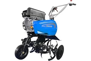 PGONA BERTOLINI Motozappa 195 S - Emak 5.7HP - 80cm - 2 Marce - Manubrio Registrabile in Altezza e lateralmente