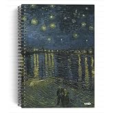Vincent Van Gogh/Starry Night Over the Rhone,1888 | Spiralli Defter 04 | A5 | &Ccedil;izgisiz | 100 Sayfa