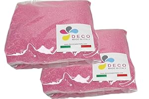 DECOMADEINITALY Arena Colorida para Decoraciones 0,3/0,7 mm Paquete de 2 kg (Fruta)