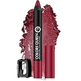 Colors Queen Color It All Long Lasting Crayon Lipstick | Up to 18 Hours Stay| Creamy Matte Finish | Waterproof & Light Weight