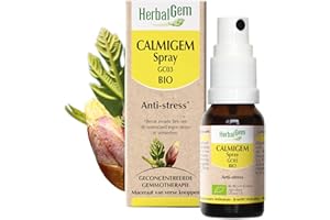 HerbalGem | Calmigem | Contribue à combattre le stress | Complexe de gemmothérapie | 15 ML