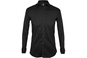 Tina Ferrà Camicia Uomo EleganteTinta Unita Regular Camicie da Uomo in Cotone Manica Lunga, Camicia Uomo Estiva con Bottoni, Camicia Artigianale Sartoria Napoletana