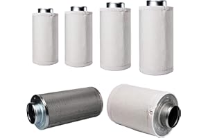 LABT Luft-Filter Flanschgröße 100mm | für 180m³/h Luftumsatz, Luftreiniger, Aktivkohle-, Geruchsfilter - Profi Qualität für Gastronomie, Pflanzenzucht - geruchsneutralisierend, Grow, Staubvorfilter