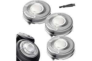 MONILOLY SH50 Tete de Rasoir pour Philips Serie 5000 - Lame Rasoir pour Philips Serie 5000, SH50 Têtes de Rasoir Remplacement pour Philips AquaTouch (S5xxx) PowerTouch (PT8xx, PT7xx)