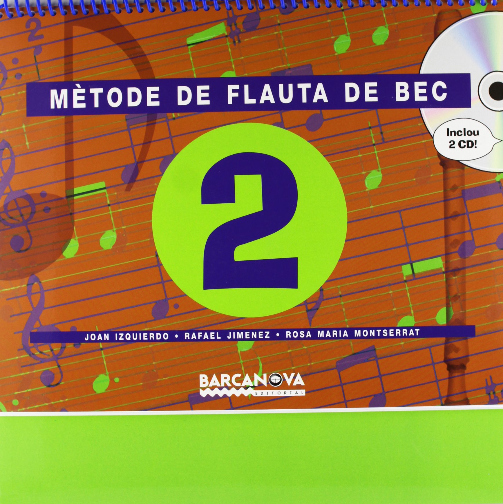 Mètode de flauta de bec 2 CM