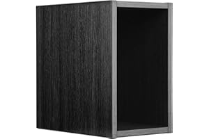 Charles Jacobs Vinyl Record LP Storage Box Unit - Black - Small
