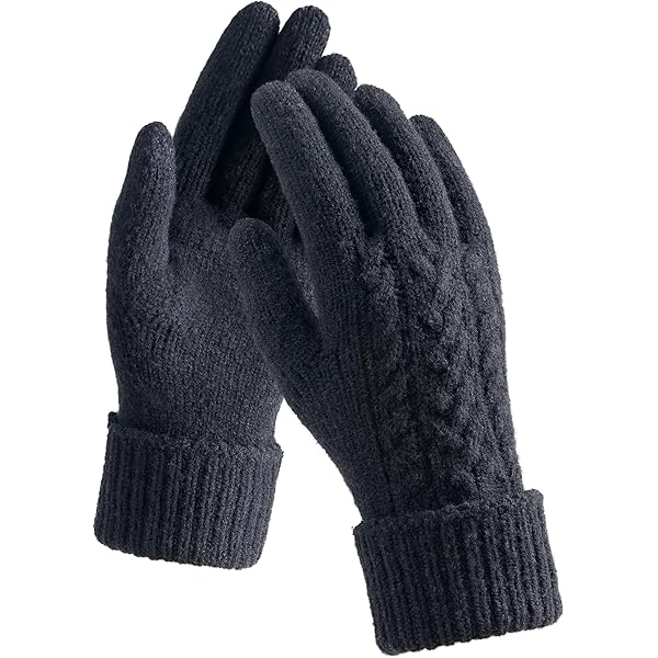 Guanti Invernali Uomo In Vera Pelle Con Fodera Cashmere - Touchscreen Per Guida E Attività Outdoor - Foto 5