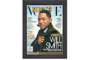 CountryArtHouse Vogue Magazine Display Frame Complete with Acrylic, Backing, and Hardware- Fits Any Magazine Measuring 8" x 10 7/8"