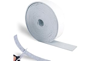 WENXINWIN Självhäftande filtremsa filtband 6 m × 4 cm × 0,4 cm