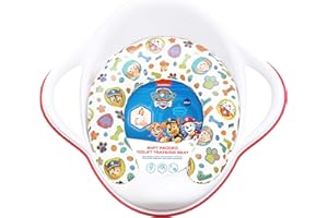 Paw Patrol Soft Padded Toilet Training Seat Portable Potty Detachable Cushion, Easy Cleaning Anti Stick Lightweight 18m+ Toddler, Max Weight 25kg Solution EU