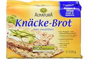 Alnatura Bio Knäckebrot Roggen und Dinkel, 250 g