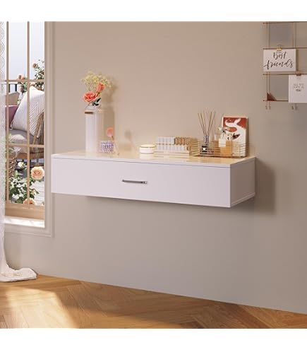 Selsey Veldio kaptafel, make-uptafel, make-uptafel, 110 cm, met 2 laden
