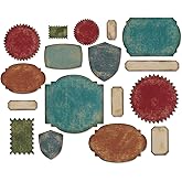 Tim Holtz Set Di 24 Fustelle Thinlits Happy Hour – Sagome Per Bicchieri E Cocktail Per Big Shot