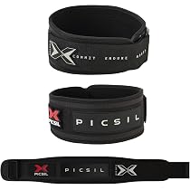 Jaffick Cintura Di Sollevamento A Leva In Vera Pelle 10 Mm - Supporto Lombare Per Squat, Stacchi, Powerlifting - Uomo E Donna