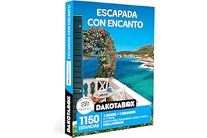 DAKOTABOX - Caja Regalo hombre mujer pareja idea de regalo - Escapada con encanto - 1150 estancias en hoteles, casas rurales, masías, hospederías, cortijos y mucho más