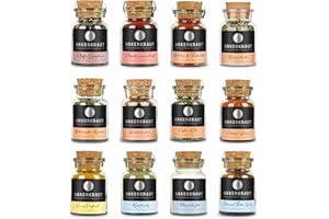 ‎ANKERKRAUT Ankerkraut Gewürze Set mit 12 Gewürzen: Best of Ankerkraut 1, leckere Zutaten für vielfältigen Geschmack in der Küche und am Grill, Fleisch und Gemüse im Handumdrehen zubereiten…