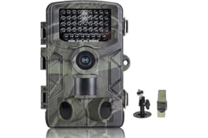 FunKind Wildkamera 4K 50MP, Wildtierkamera mit Nachtsicht Bewegungsmelder Weitwinkel 120°, 850nm IR LEDs Nachtsichtkamera, Nachtsicht bis zu 25 m, Jagdkamera Wasserdicht IP65,Micro-Speicherkarte nicht