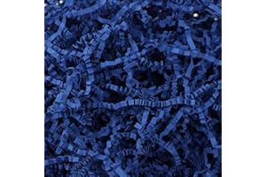 LAIBOREC 450 g de papier déchiqueté froissé pour paniers et boîtes cadeaux, rembourrage décoratif en raphia pour Pâques, anniversaires, Noël et mariages