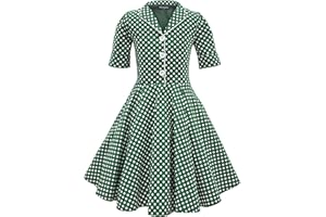 BlackButterfly Enfants Robe Années 50 Vintage à Pois 'Sabrina'