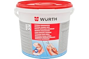 Würth 089090090 Universal Reinigungstücher 90 Stück, Blau