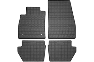 M MOTOS Tappetini in gomma per auto adatto per Ford Fiesta VII 2017-2023 Migliorare il comfort di viaggio con il tappetino antiscivolo per auto- Tappetini per auto per tutte le stagioni, protezione da